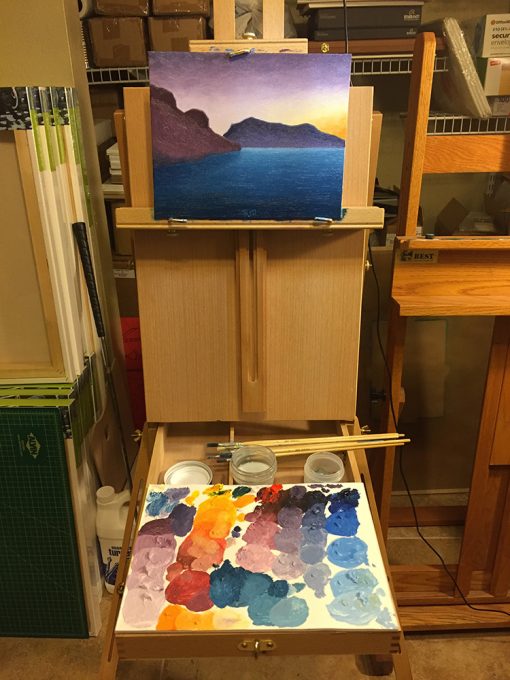 ONTHEEASEL_BARTLETTLAKEDAWN_750x1000 RJD Fine Art
